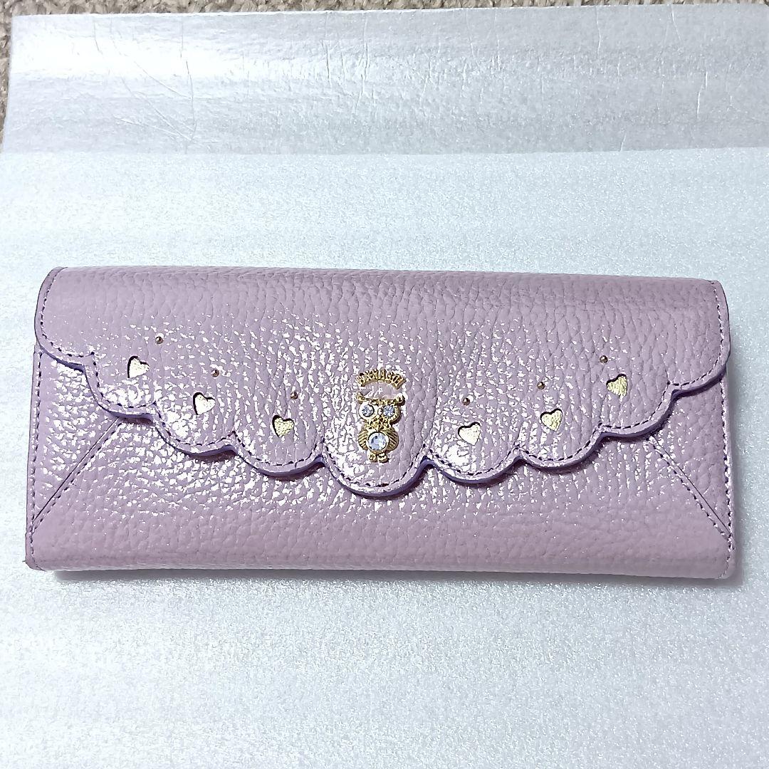 みい 新品 アナスイ ふくろう柄 長財布