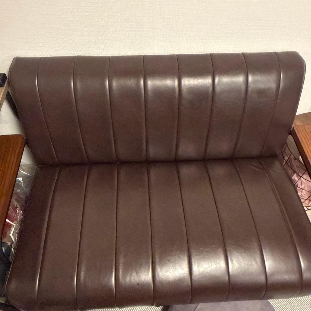 ニトリNシールドステインソファ2人掛け　大阪引取り