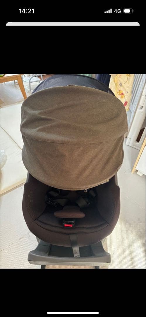 【成約済み】コンビ THE S (ザ・エス) ISOFIX カーキ 付属品完備