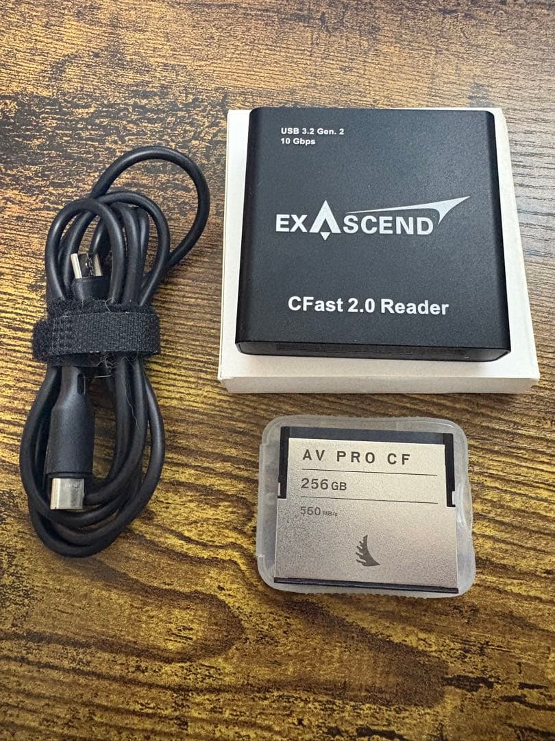 Angelbird AV PRO CF 256GB CFast2.0 セット