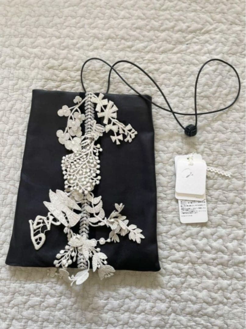 ミナペルホネン　forest parade レザーバッグ