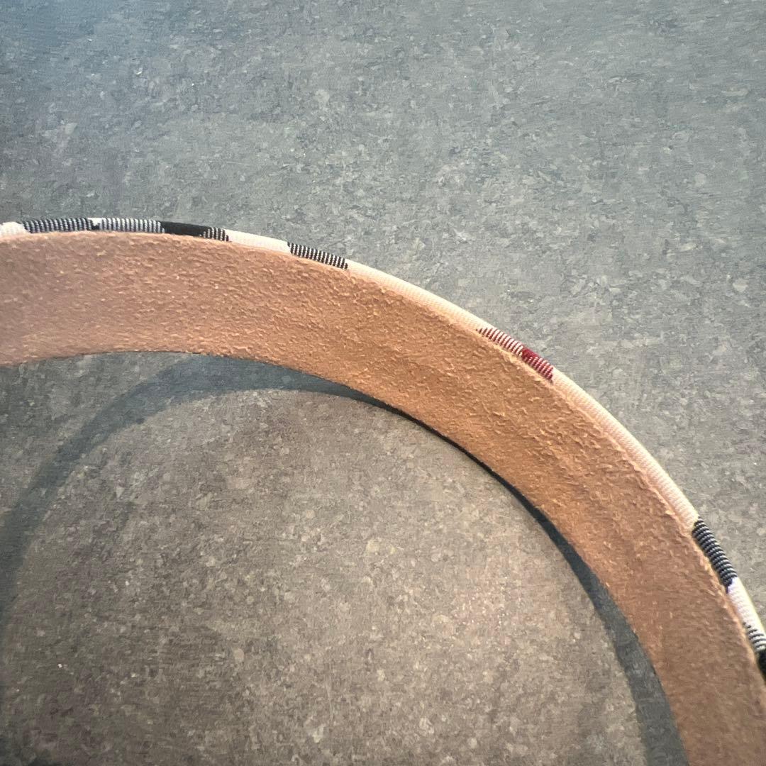 BURBERRY/バーバリーノバチェックカチューシャ