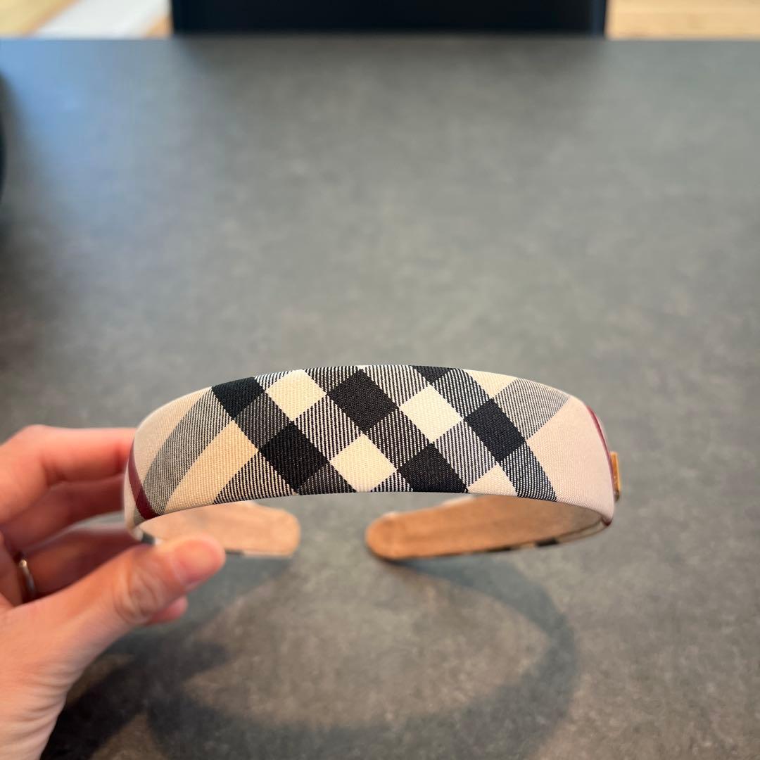 BURBERRY/バーバリーノバチェックカチューシャ