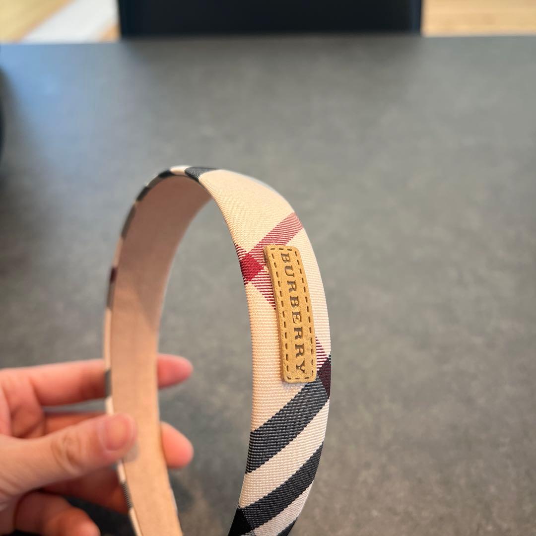 BURBERRY/バーバリーノバチェックカチューシャ