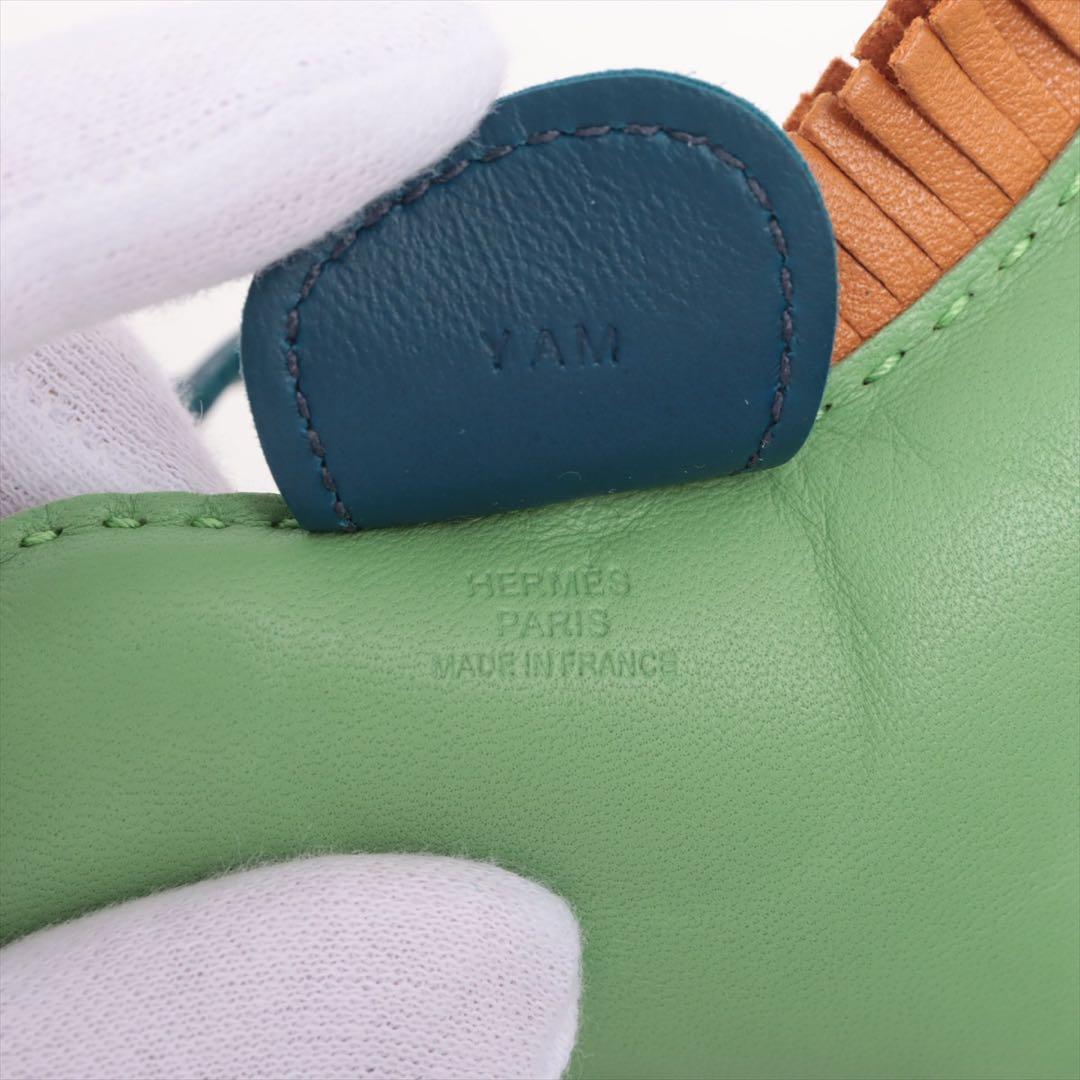 爆安✨エルメス　ロデオチャームMM Y2020 アニョーミロ　グリーン
