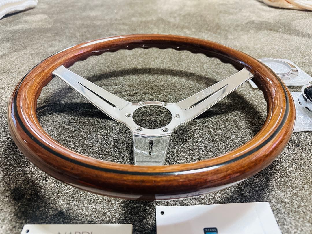 NARDI ナルディ クラシック ウッド ステアリング 【当時物】【美品】