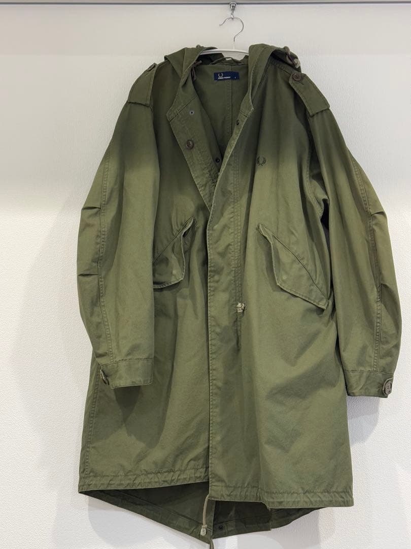 FRED PERRY モッズコート オリーブ Sサイズ
