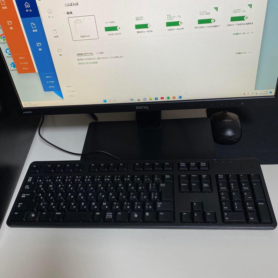 DELLデスクトップPC i5 SSD256GBマイクロソフトオフィス2024年