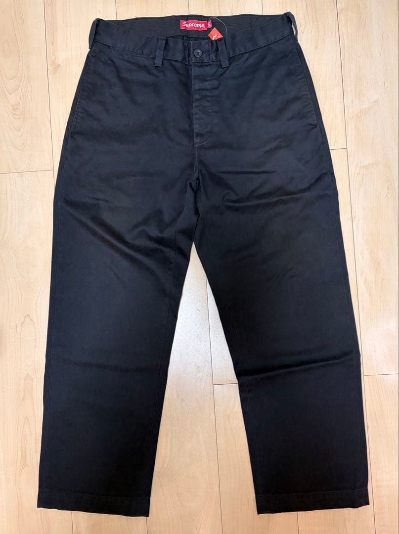シザース【30】Supreme Chino Pant Black