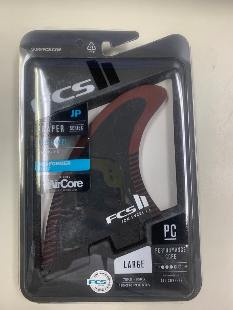 FCS2 ジョンパイゼル パフォーマンスコア エアコア 3フィン Lサイズ