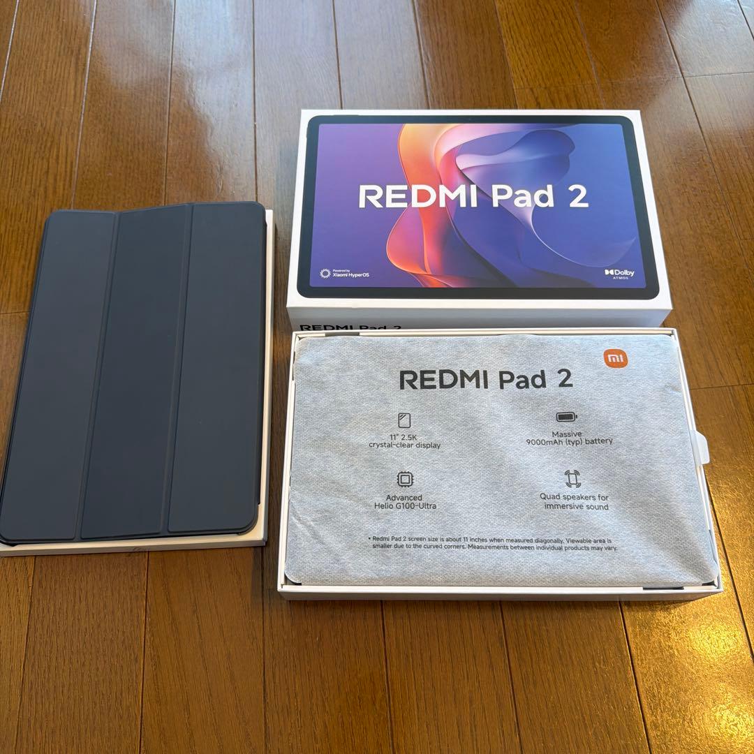 【美品】REDMI Pad 2 本体 4GB RAM 128GB