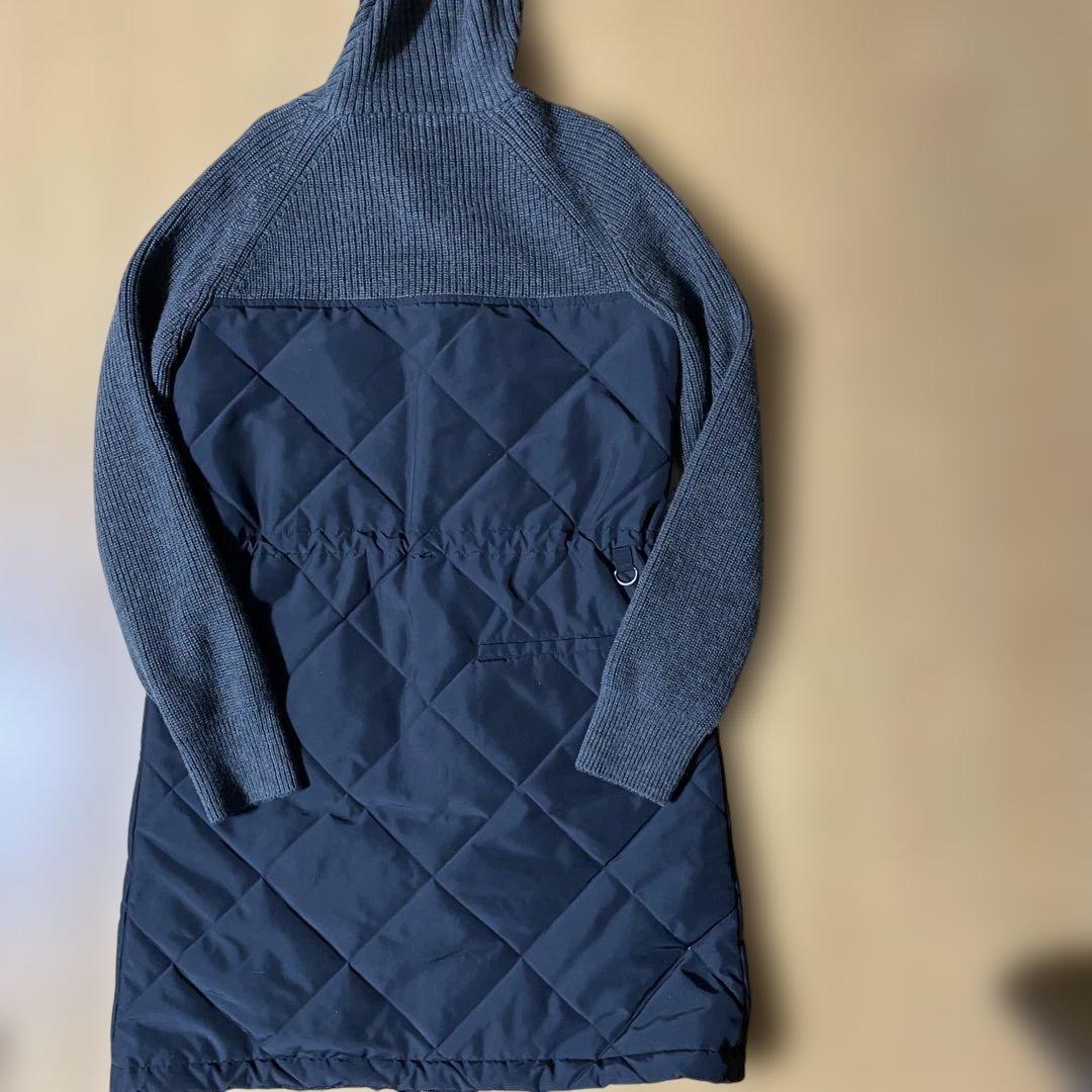 LANVIN SPORT 中綿切替 フルジップ ワンピース