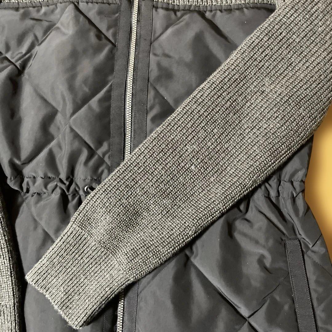 LANVIN SPORT 中綿切替 フルジップ ワンピース