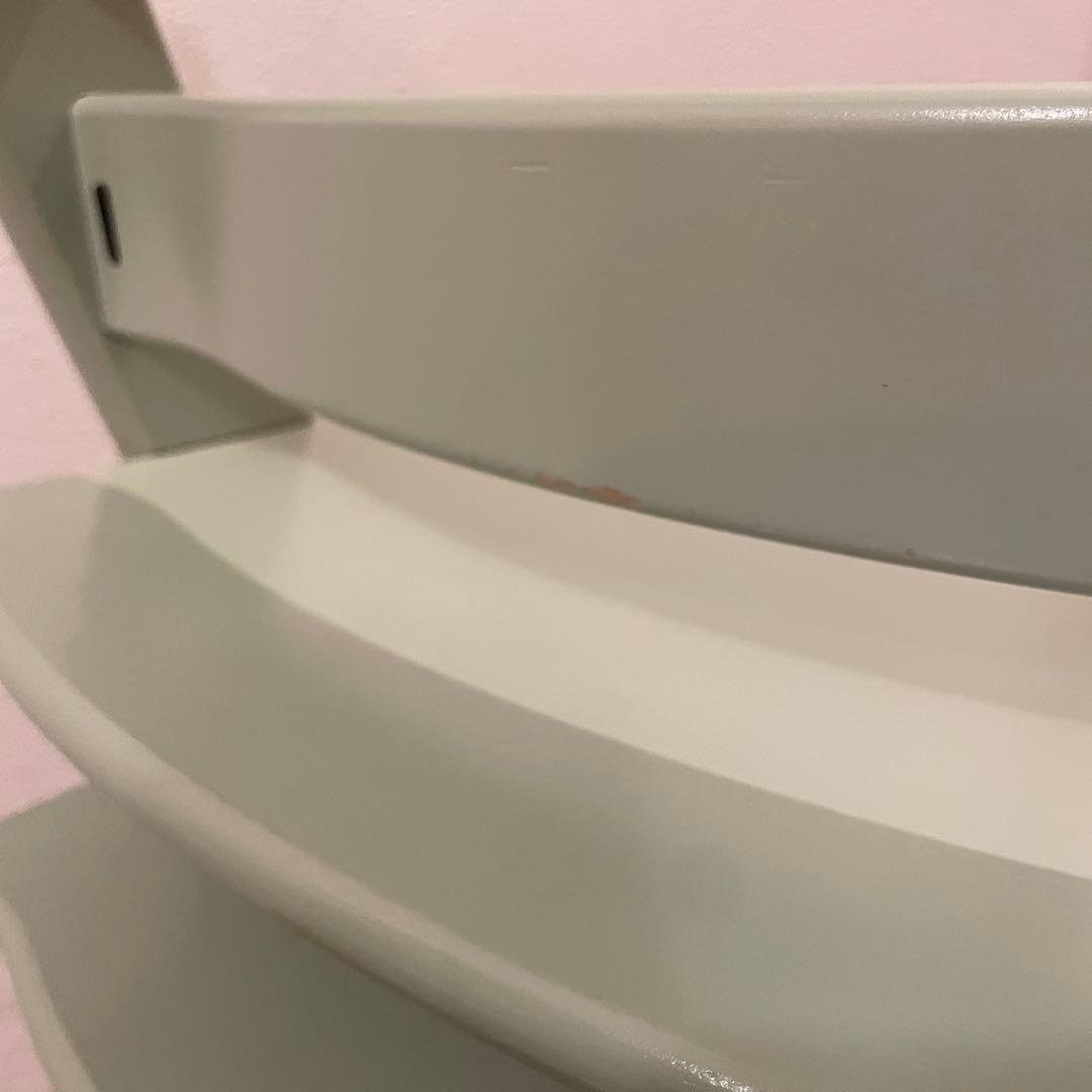 ストッケ　トリップ トラップ　ベビーチェア+ベビーセット+トレイ付　モスグリーン