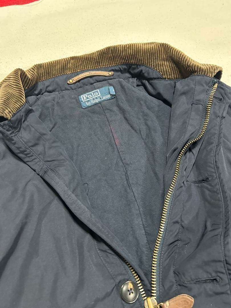 Polo by Ralph Lauren ハンティングジャケット　ネイビー90s