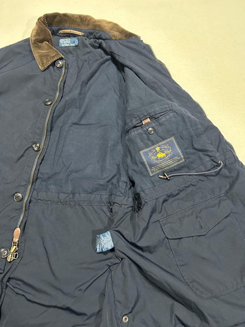 Polo by Ralph Lauren ハンティングジャケット　ネイビー90s