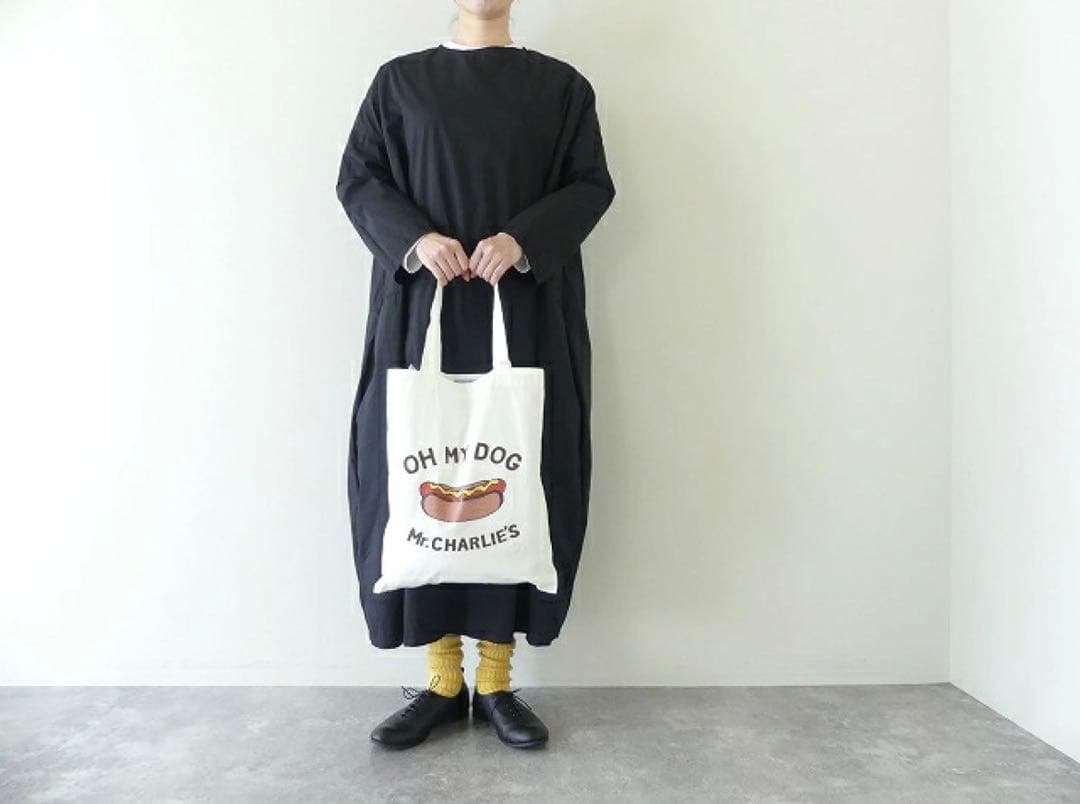 ◆美品◆1.4万◆ICHI◆大きいサイズ感◆ゆったり長袖マキシワンピース◆黒◆F