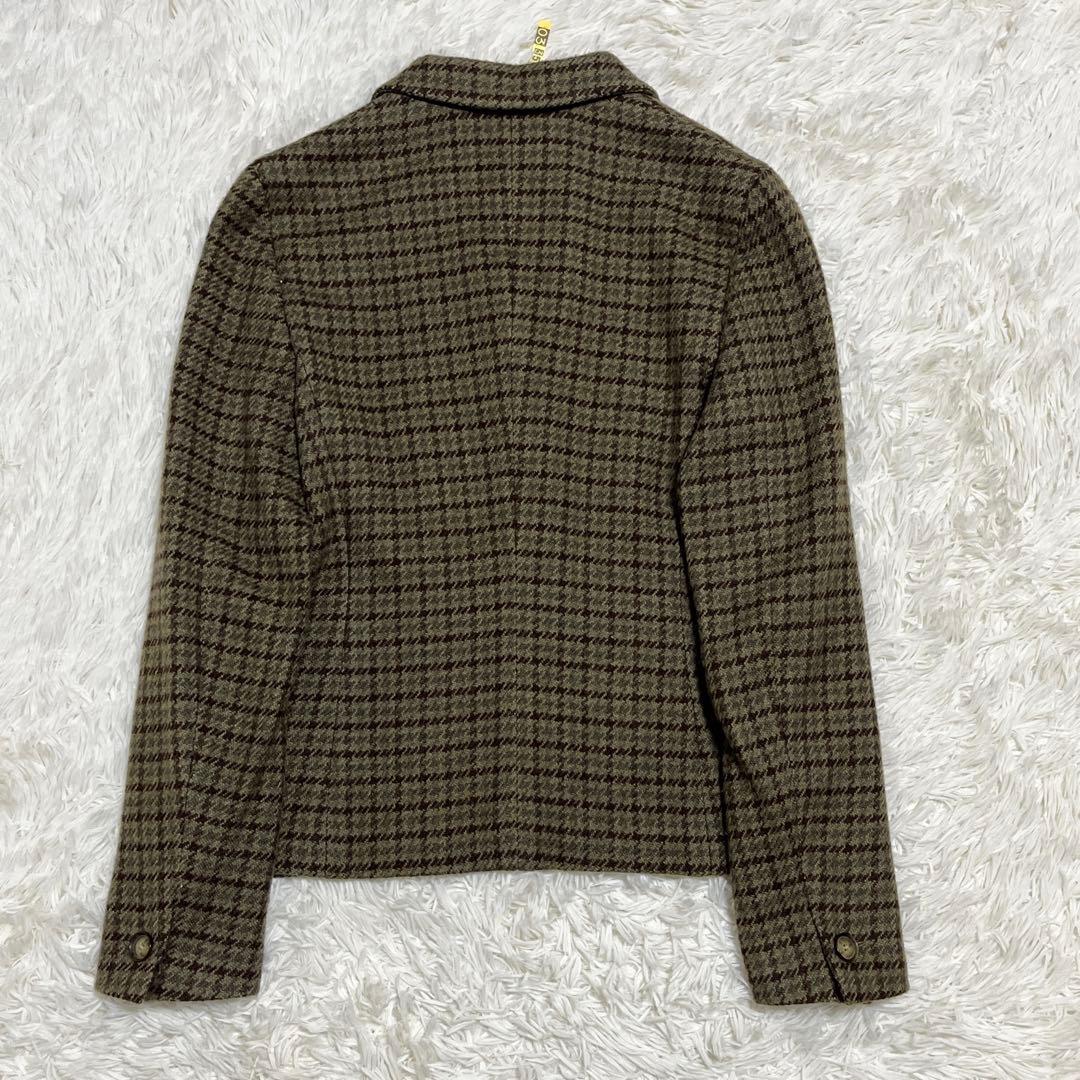 最高級白タグ✨️ マックスマーラ テーラードジャケット カシミヤ グリーン 2XL