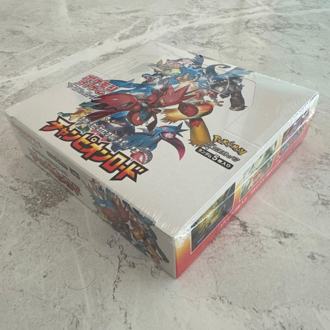 ポケモンカードゲーム チャンピオンロード 未開封box シュリンク付き