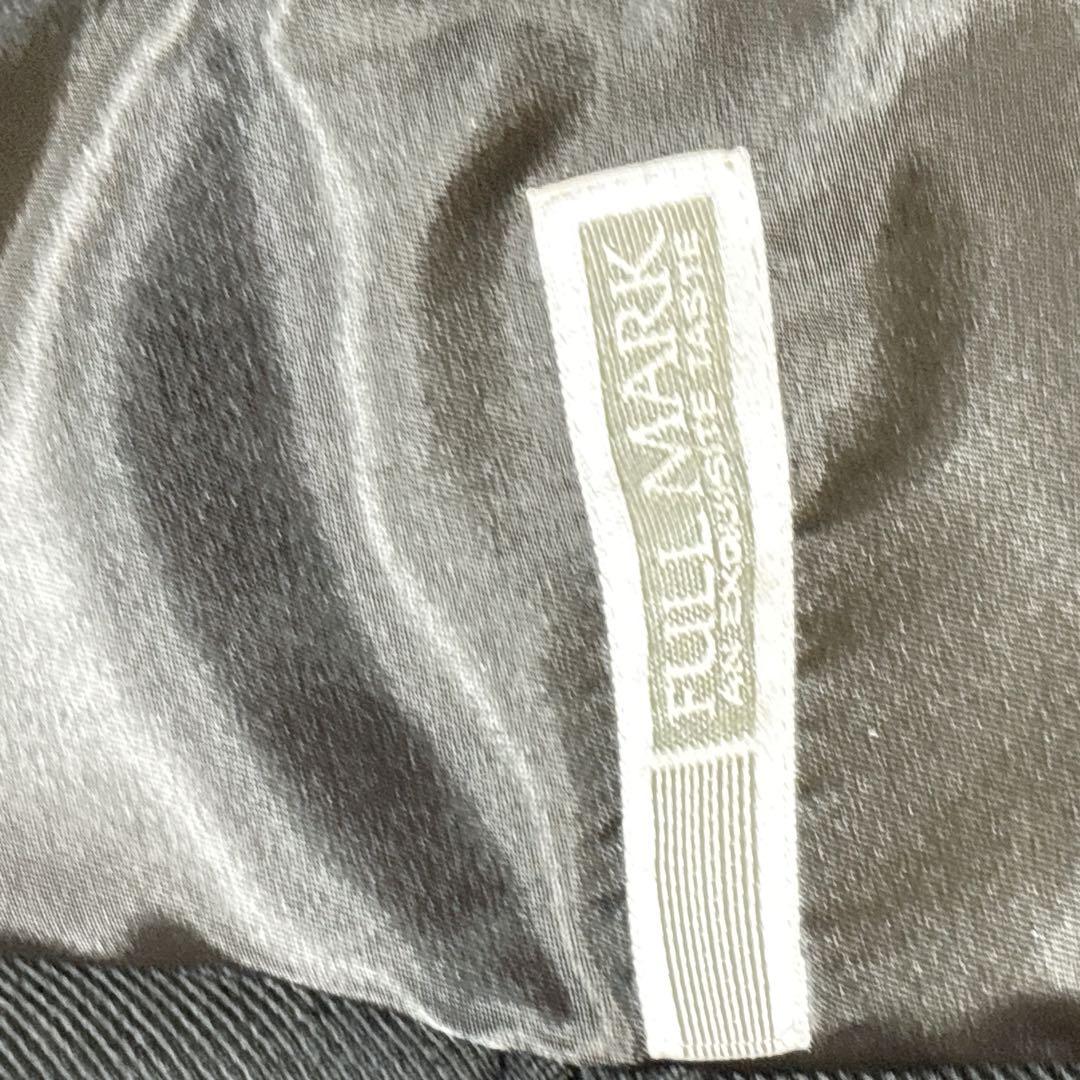 【美品】FULL MARK フルマーク 3ピース 黒 ストライプ Lサイズ