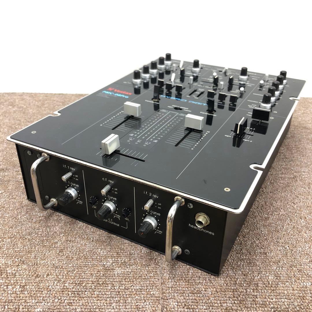 【美品】　Vestax PMC-08Pro ミキシングコントロール、DJミキサー