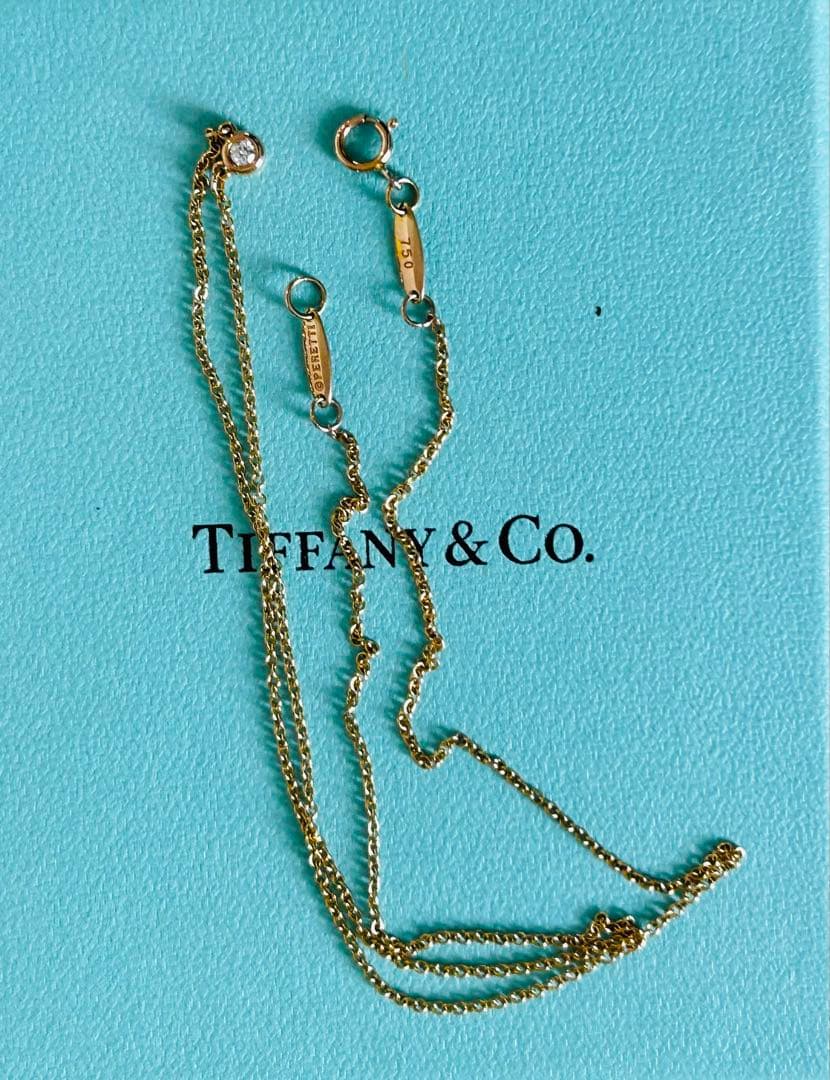 週末値下げTiffany ティファニー　バイザヤード　ローズゴールド ネックレス