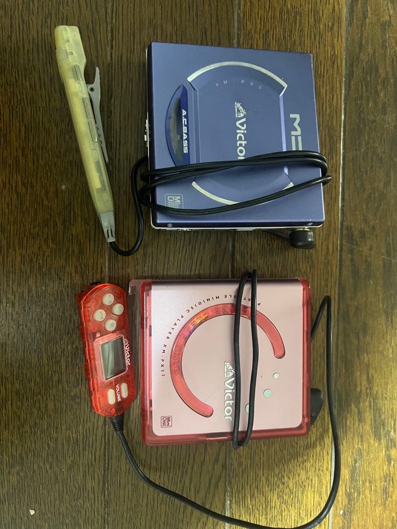 Victor ポータブルMDプレーヤー