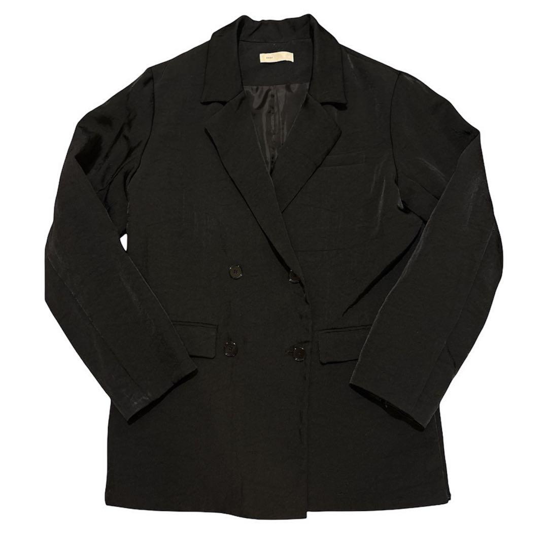 ジャケット・アウター enof twill slit jacket Black L