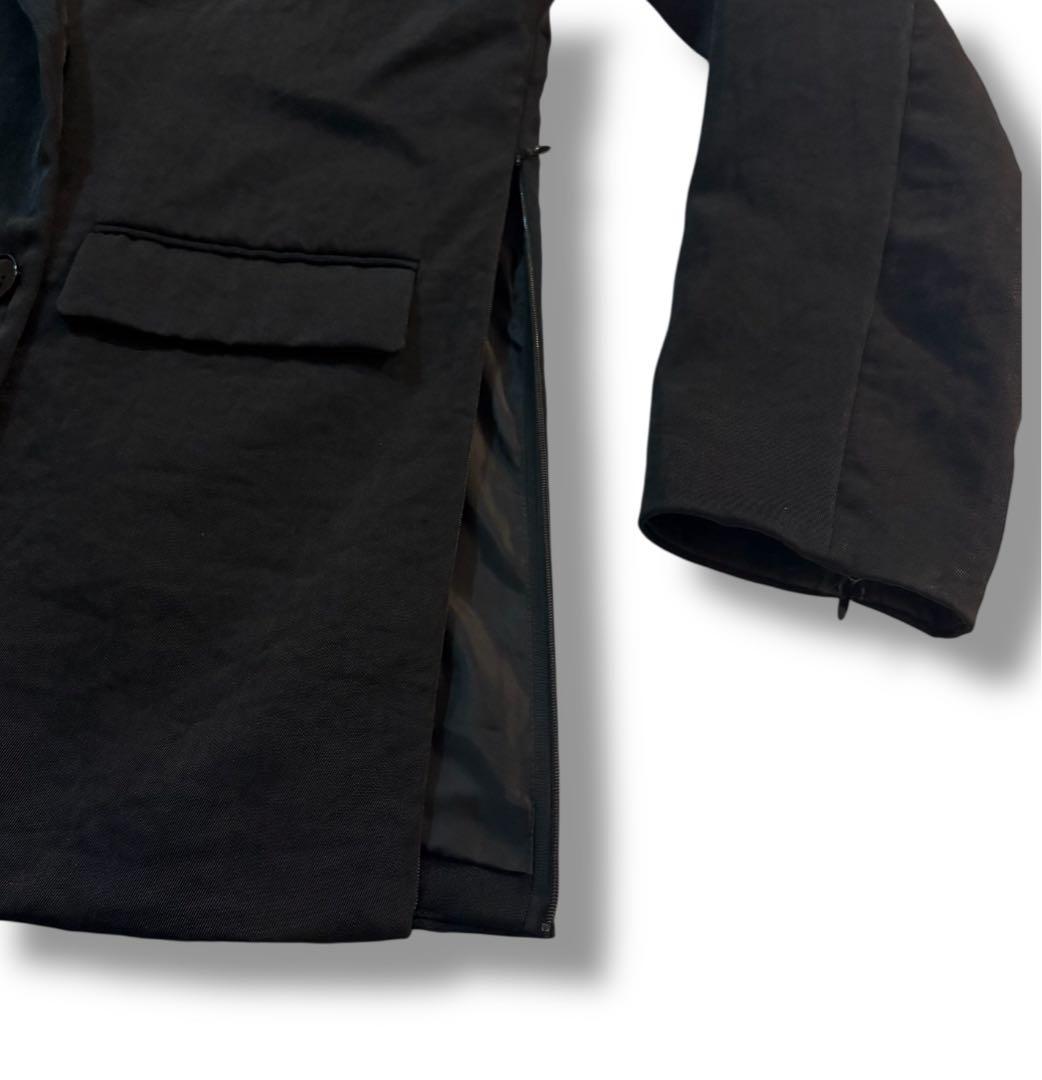 ジャケット・アウター enof twill slit jacket Black L