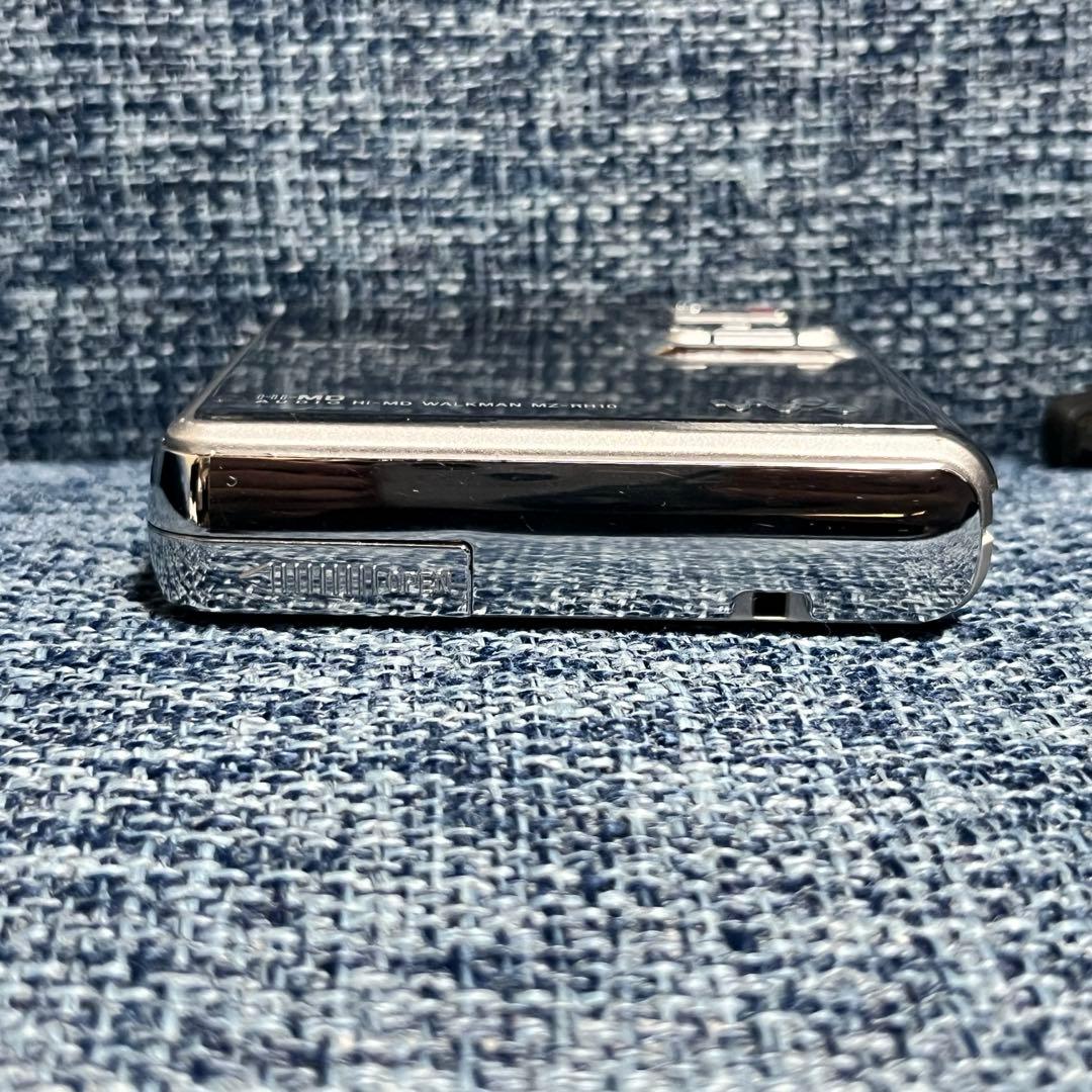 ソニー シルバー 希少 MDプレーヤー動作未確認 MZ-RH10 mz-rh10