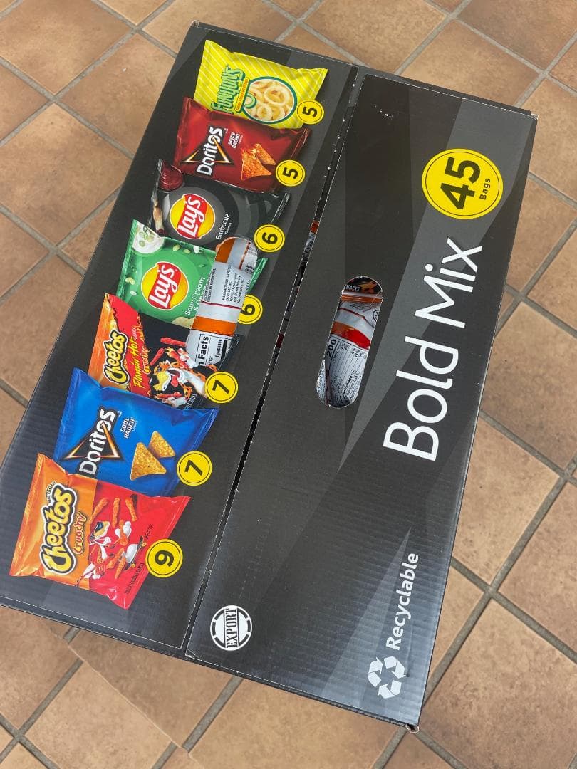 日本未入荷 45パック入り ドリトス レイズ チートス 大人気フレーバー