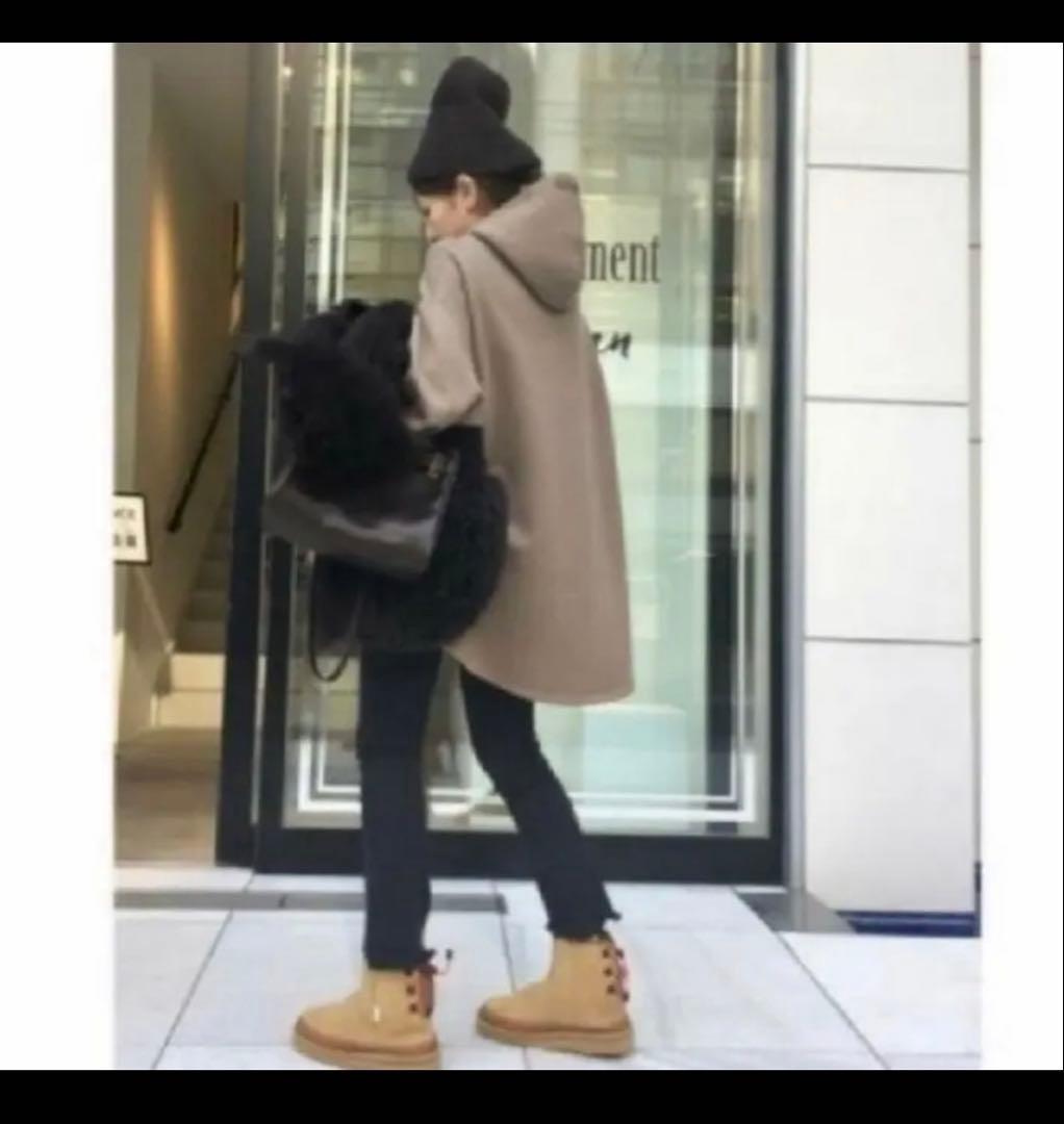 アパルトモン Americana サイドジップパーカー