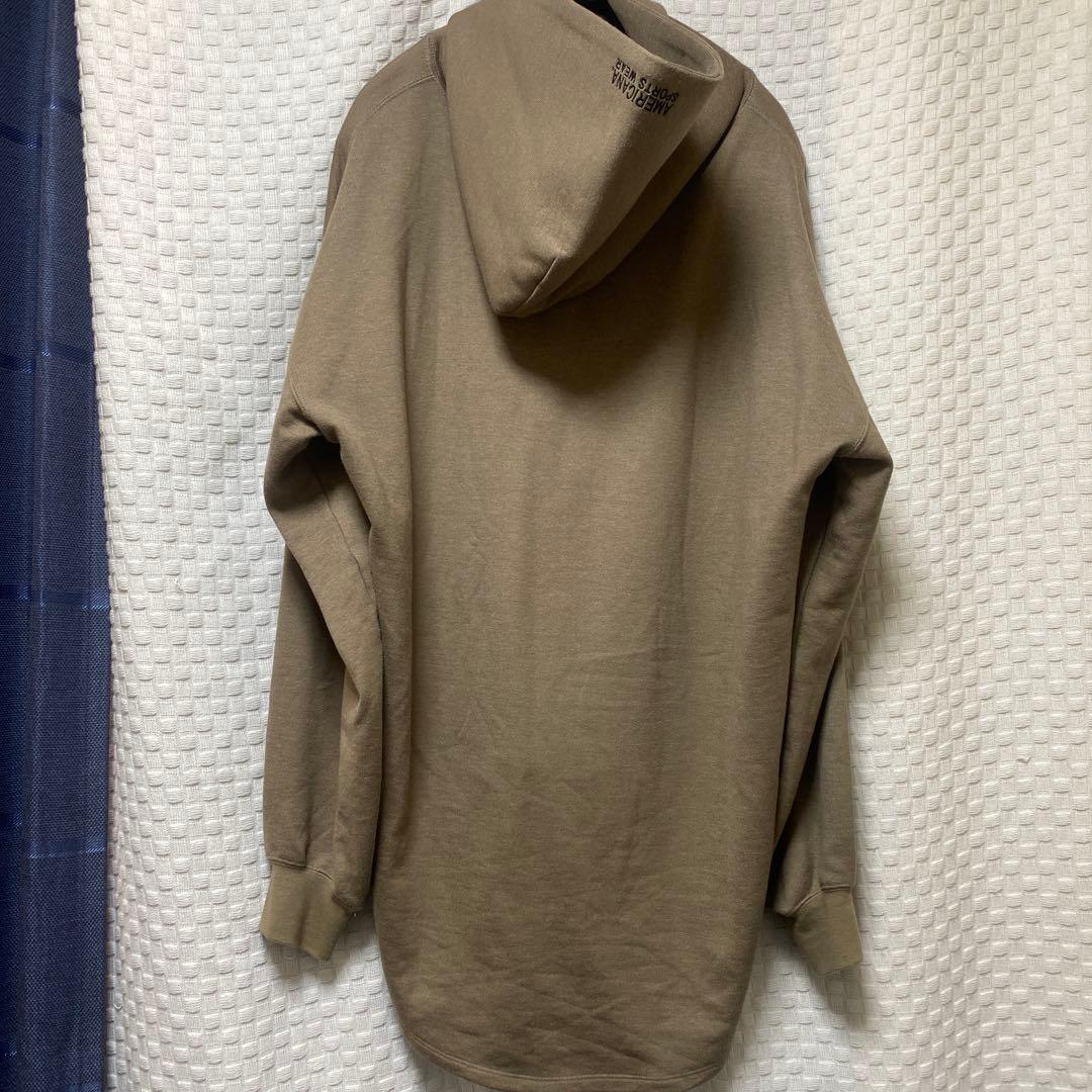 アパルトモン Americana サイドジップパーカー