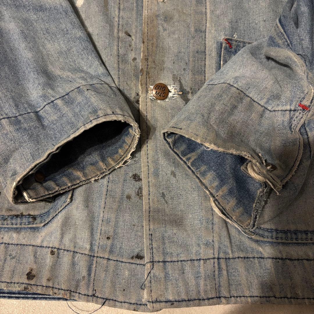 JC Penney BIG MAC 70s 襤褸 カバーオール フェード 古着