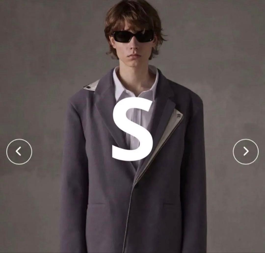 GRANCY リバース テーラードジャケット　グレーS