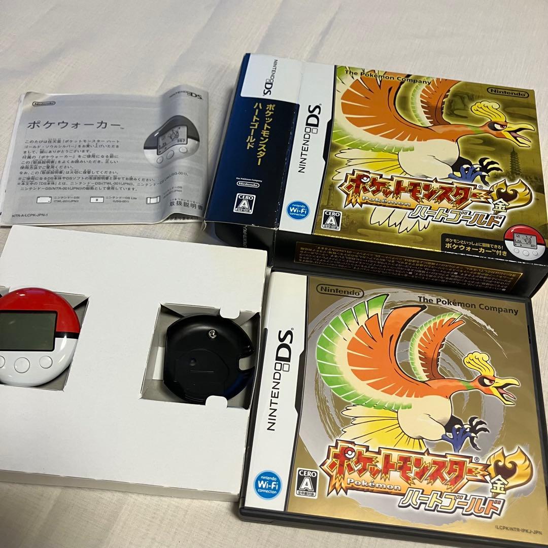 ポケットモンスター ハートゴールド (Nintendo DS) ポケウォーカー付