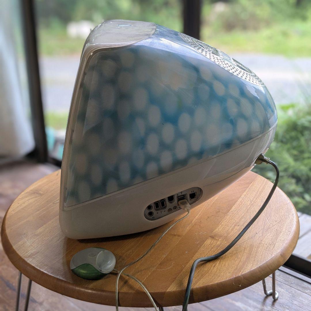 Apple iMac G3 Blue Dalmatian ブルーダルメシアン