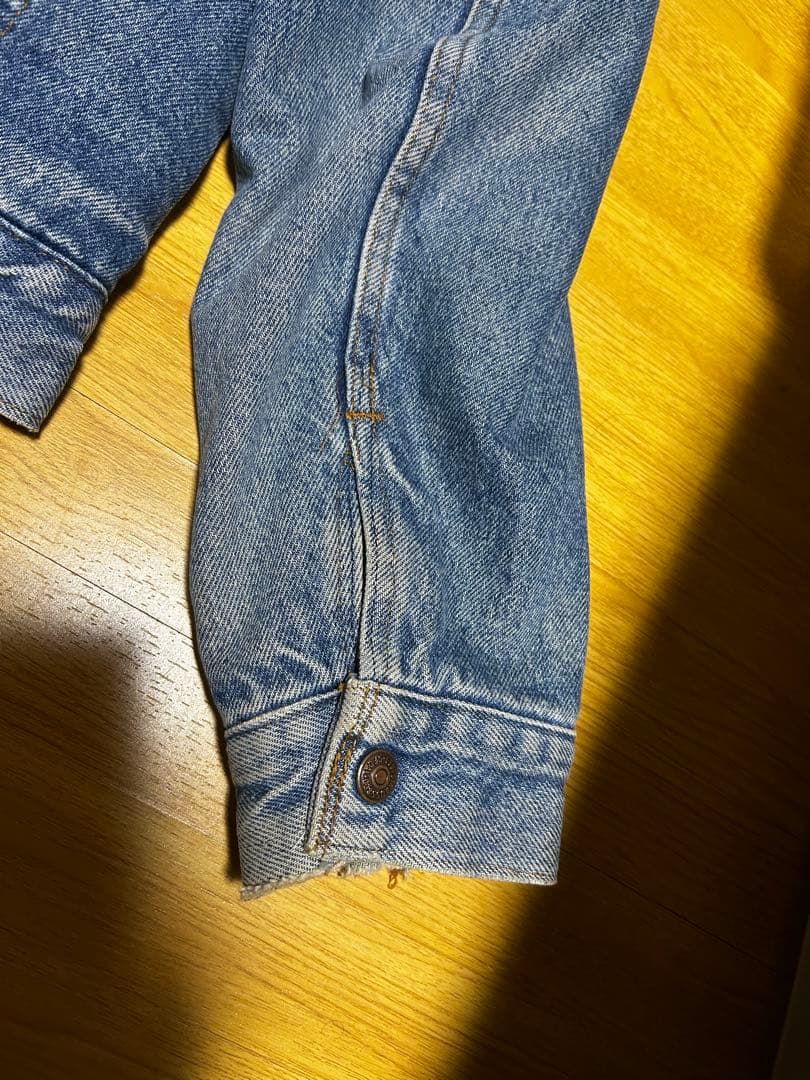80s LEVI'S ボア付きデニムジャケット アメリカ製