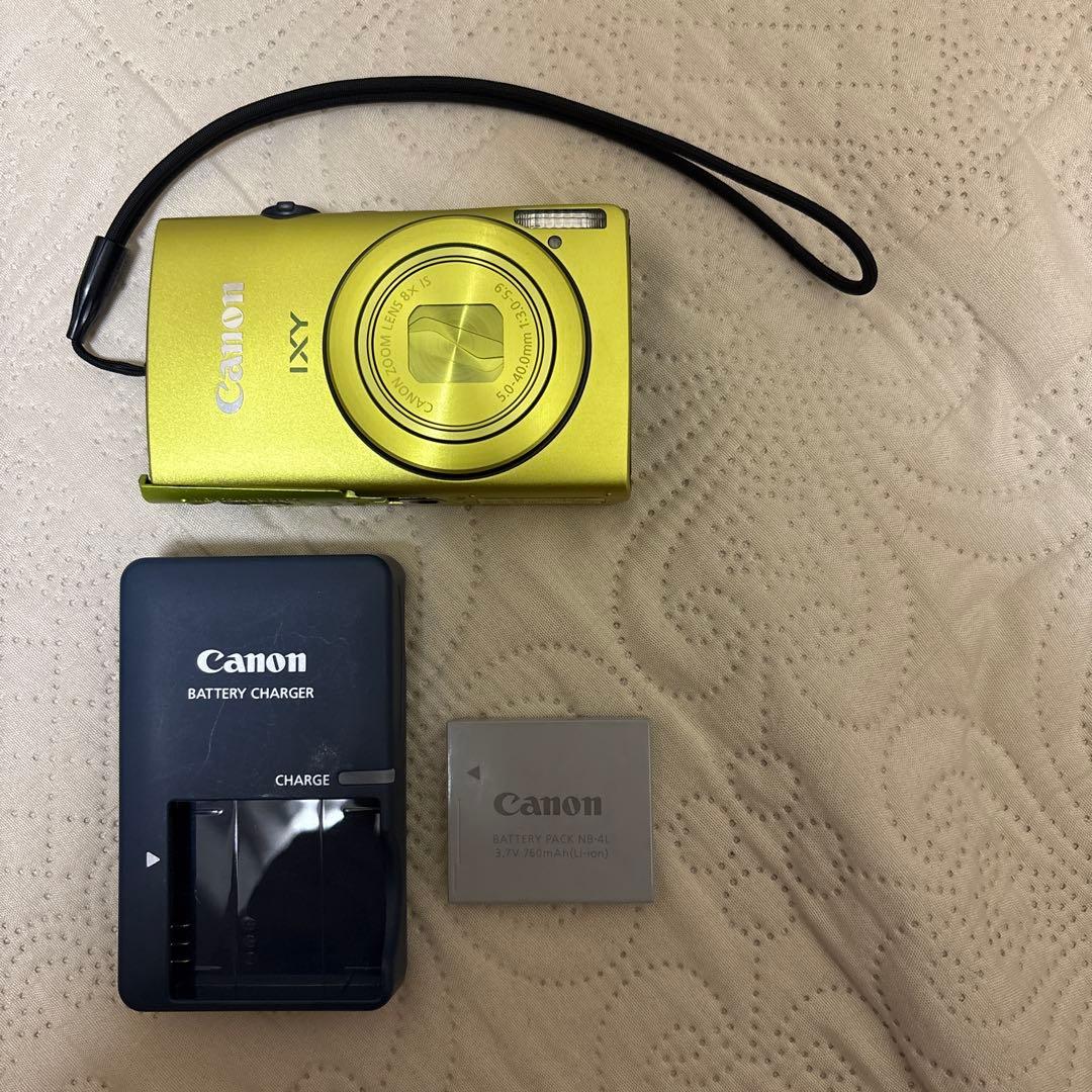 Canon IXY グリーン　コンパクトデジタルカメラ