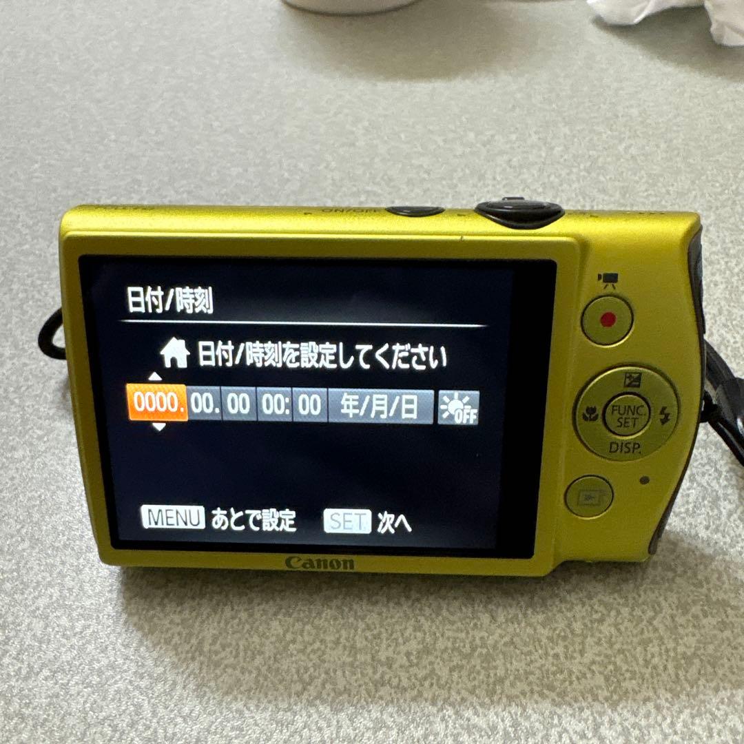 Canon IXY グリーン　コンパクトデジタルカメラ