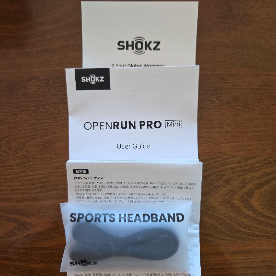 イヤホン openrun pro mini