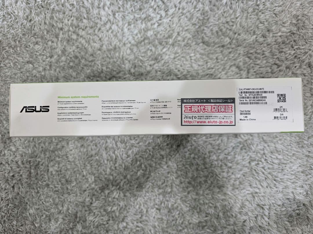 ASUS GEFORCE RTX 4060Ti 8GB グラボ