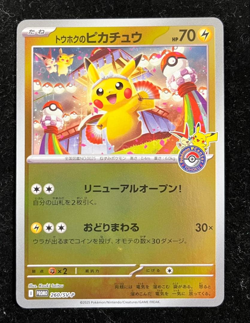 トウホクのピカチュウ　①