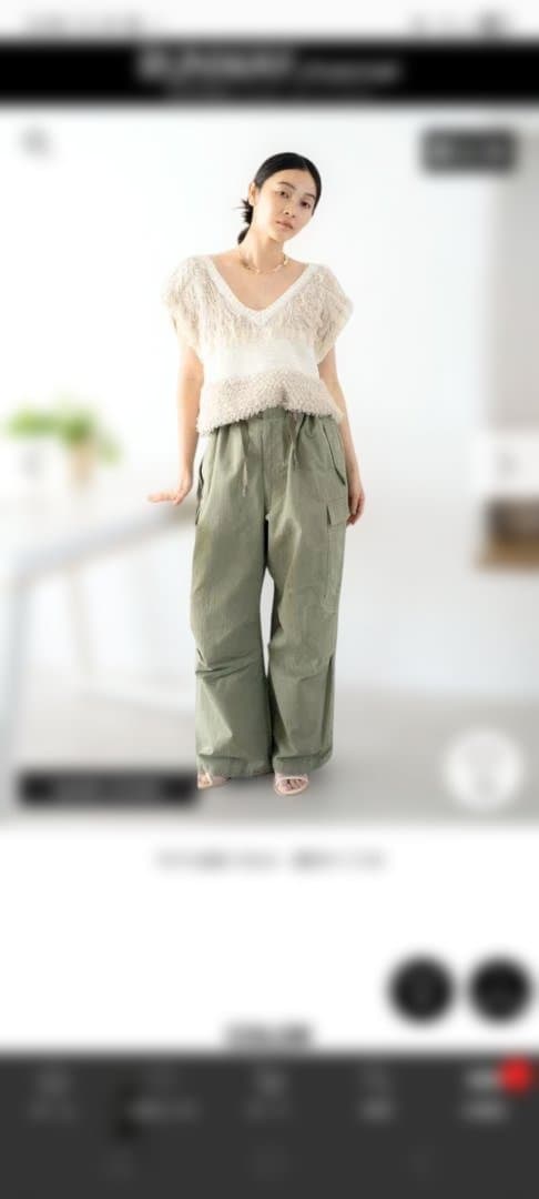 WAIPER別注ミリタリーオーバーパンツ