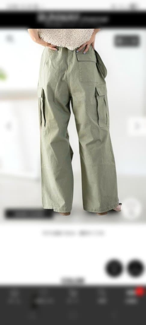 WAIPER別注ミリタリーオーバーパンツ