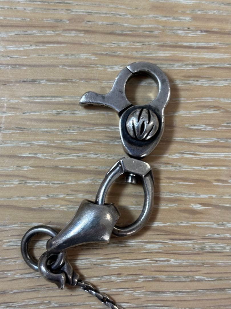 マーズ　MARS ウォレットチェーン シルバー