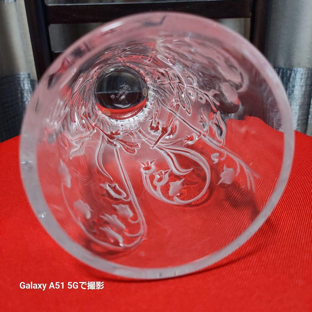 断捨離ラリック花瓶　飾ってました　高さ20㎝弱　一輪挿しにも　少しの束のお花にも