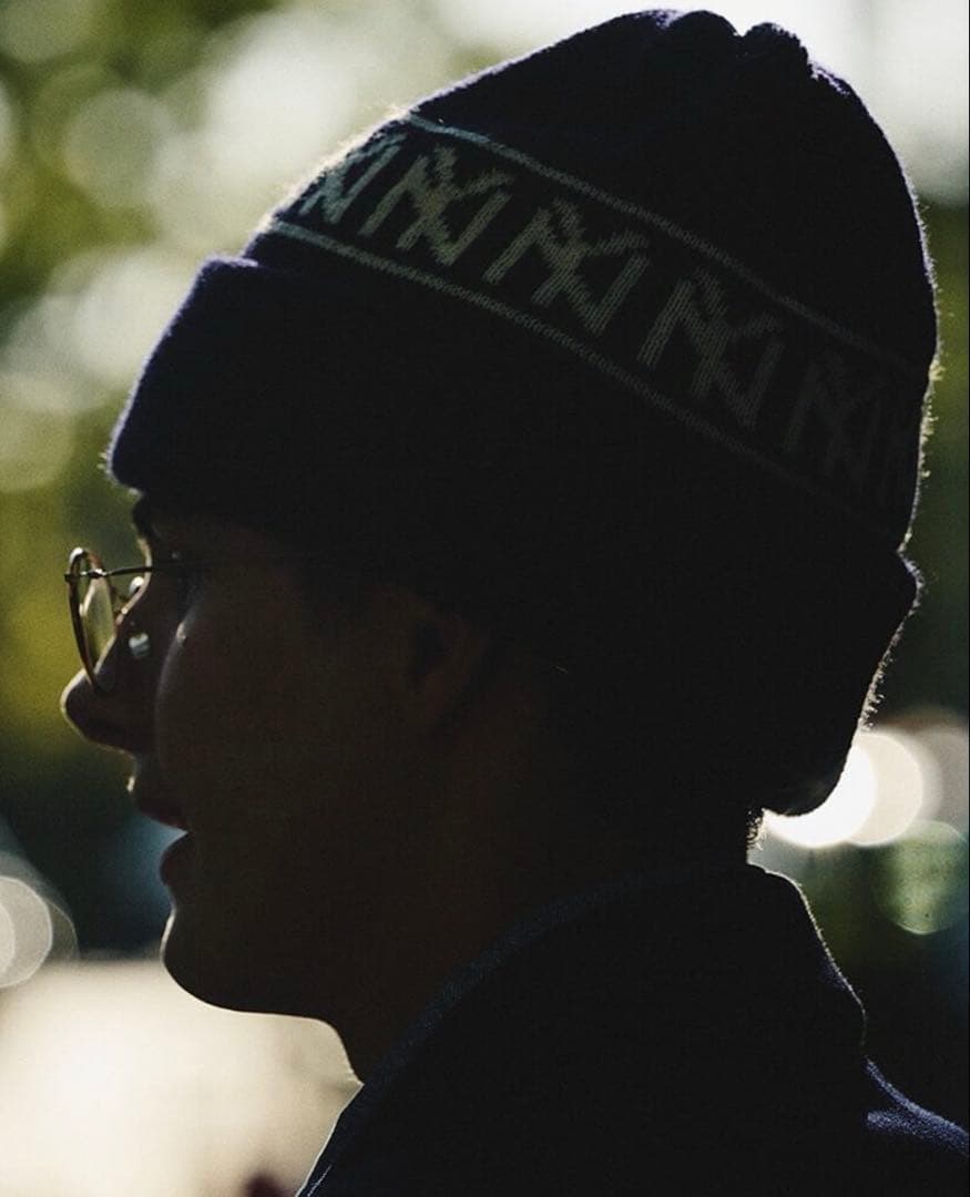 【新品未使用品】JACQUARD NY KNIT BEIGE