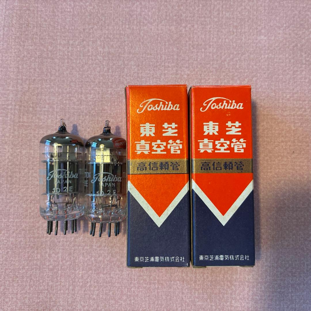 東芝 5814A / 12AU7 真空管 2本セット（マッチドペア）