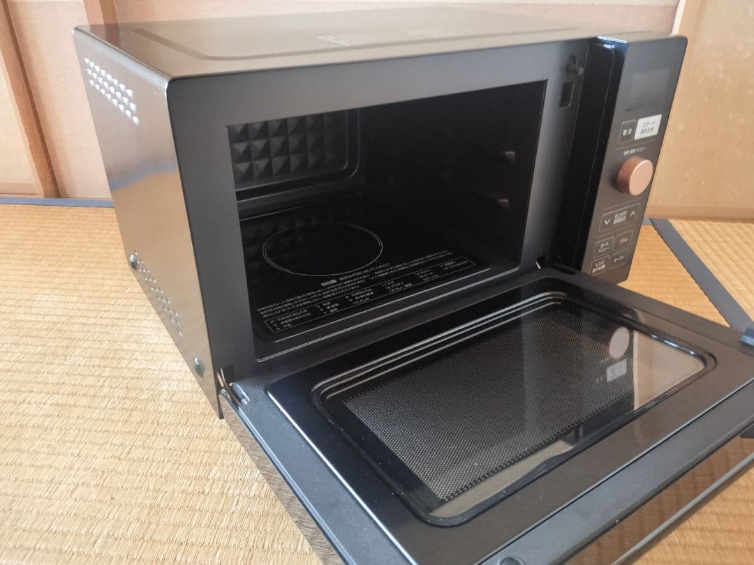 ■2025年製■山善18Lオーブンレンジ 「フラット庫内」YRP-F181TV